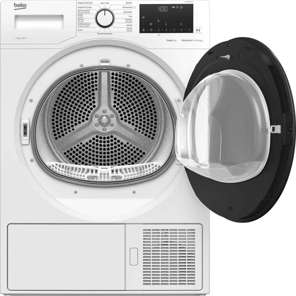 Beko HDF7439CSSX tumble dryer Freestanding Front-load – image 3