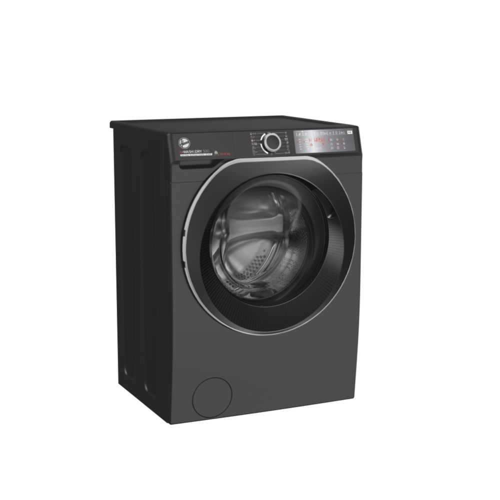 Hoover H-WASH&DRY 500 HDDB4106AMBCR-80 washer dryer Freestanding Front-load Anthracite – image 2