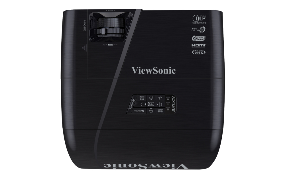 Viewsonic PJD7526W data projector Standard throw projector 4000 ANSI lumens DLP WXGA (1280x800) 3D Black – image 3