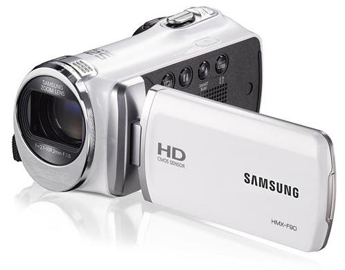 Samsung HMX-F90WP camcorder Handheld camcorder – image 1