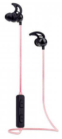 Manhattan Bluetooth In-Ear Headset, Multi Coloured Cable Light, Omnidirectional Mic, Integrated Controls, Ear Hook for Secure Fit, 5 hour usage time (approx), M – image 4