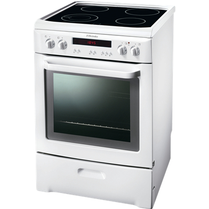 Electrolux EKC607702W Freestanding cooker Electric White