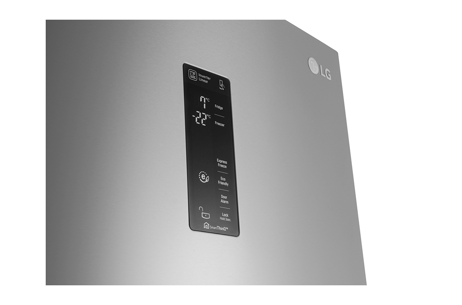 LG GBD6388ESC fridge-freezer Freestanding – image 4