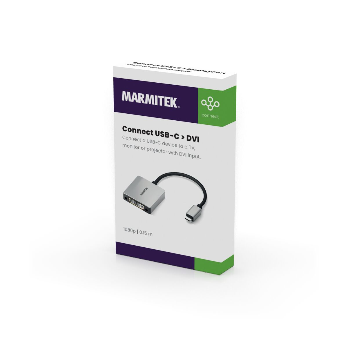 Marmitek Connect USB C to DVI - USB-C to DVI adapter – image 6