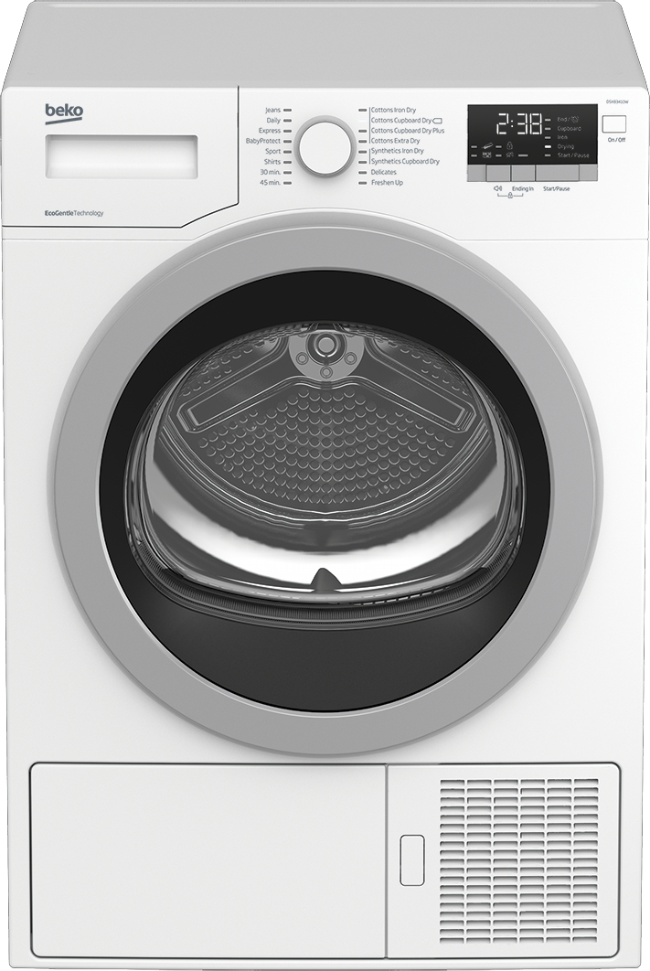 Beko DSX83410 tumble dryer Freestanding Front-load