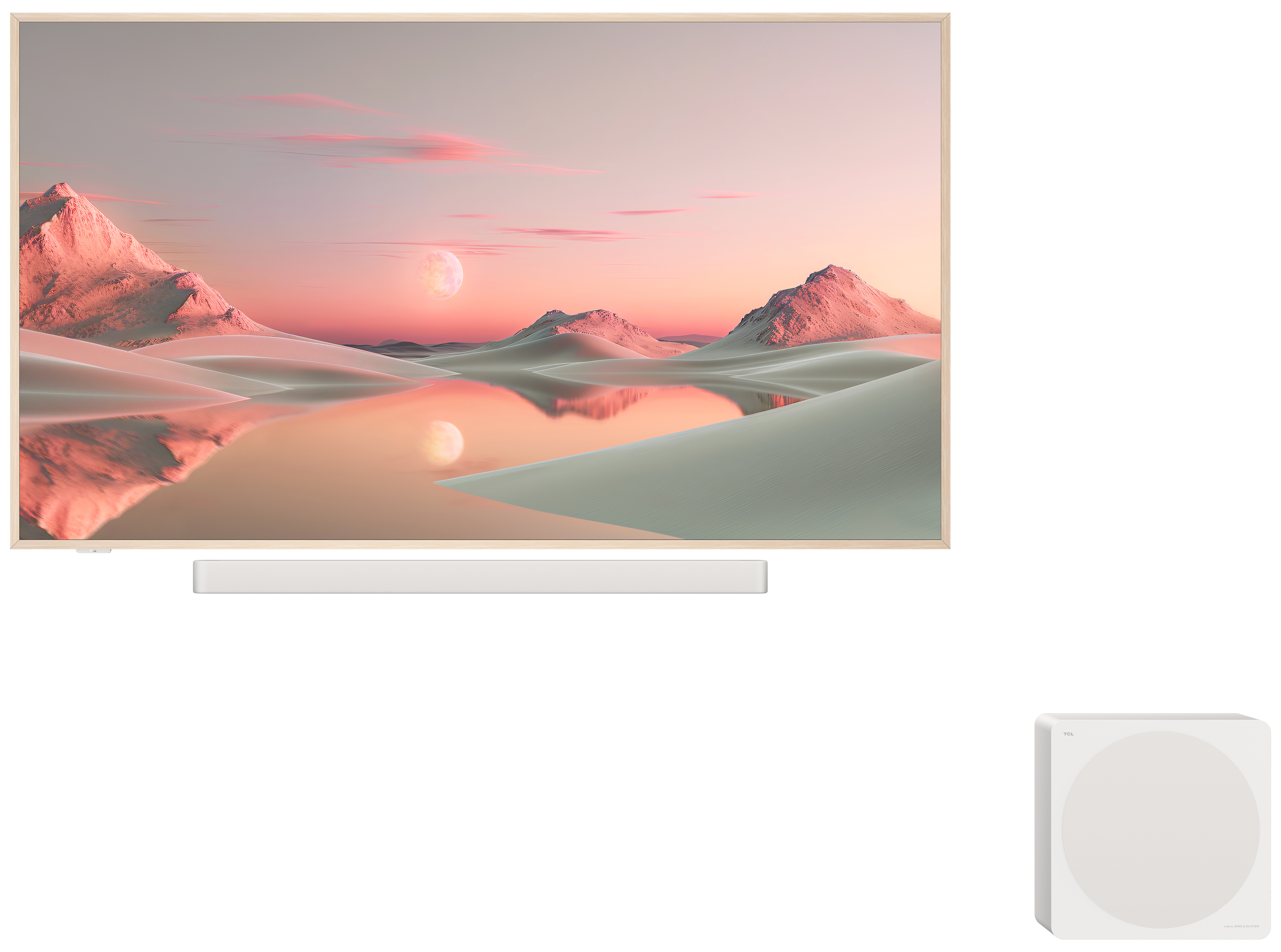 Pack TV QLED Pro TCL 75A300PRO NXTVISION 190 cm 4K UHD Aluminium brossé Barre de son 3.1.2ch avec caisson de basses — photo 16