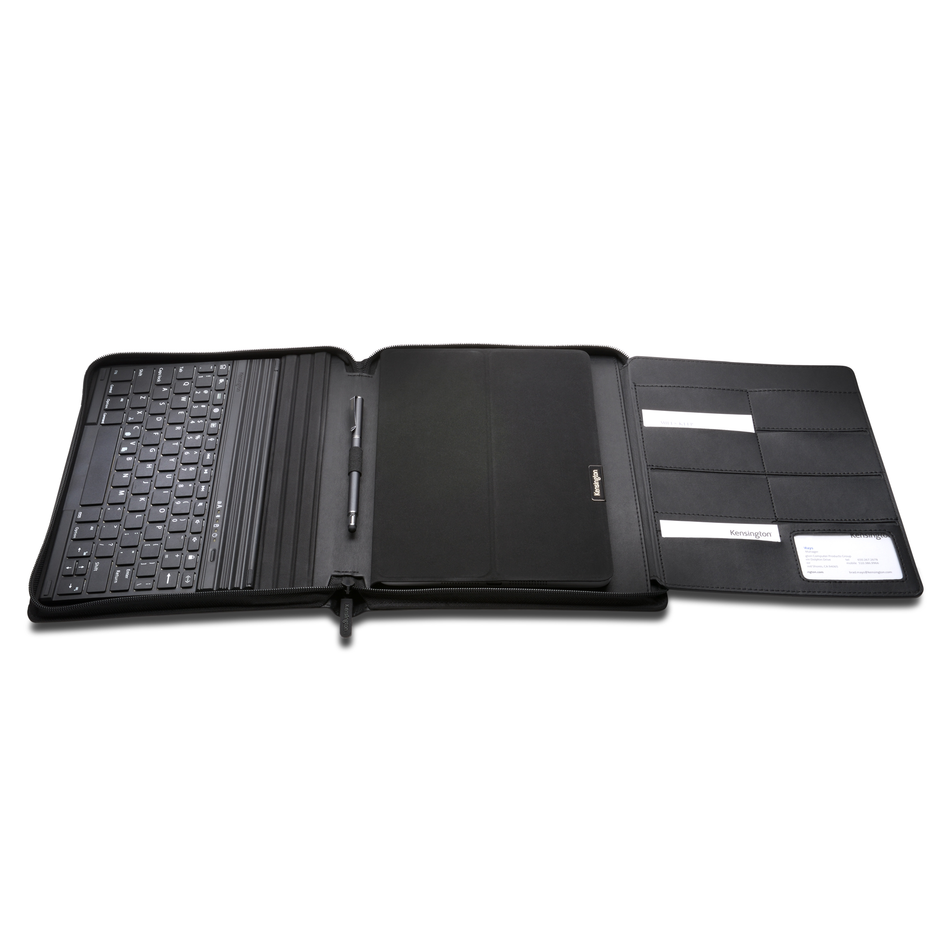 Kensington KeyFolio Executive™ - Zipper Folio with Keyboard for iPad Air™ – image 2