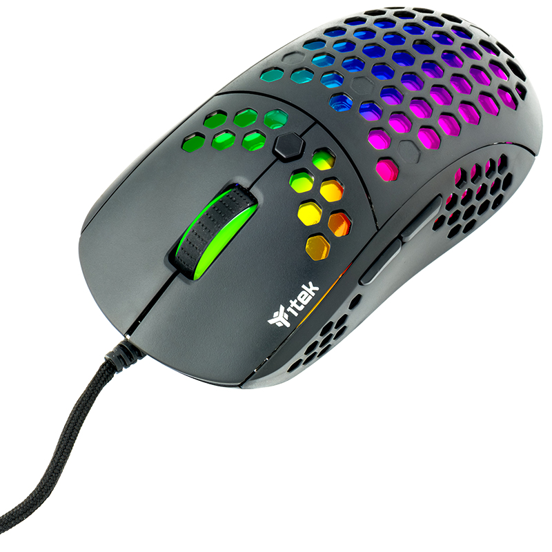 itek G71 mouse Gaming Right-hand USB Type-A Optical 12000 DPI – image 7