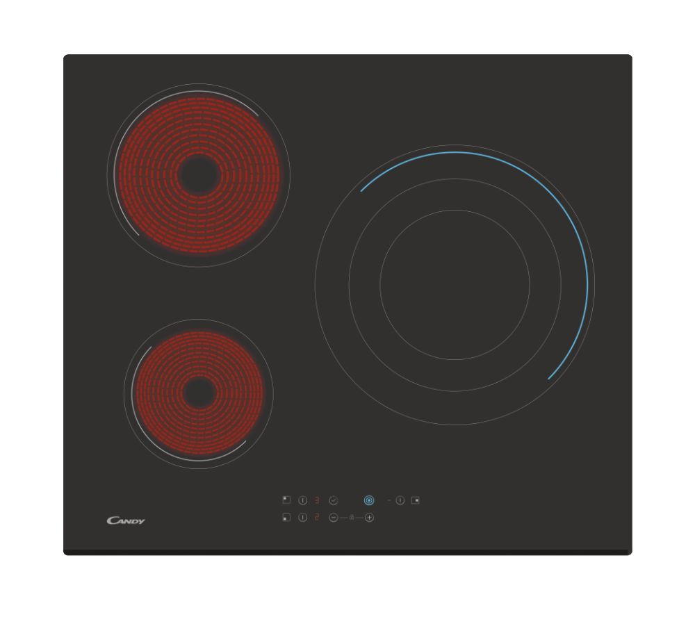 Candy CH63TVT Black Built-in – image 2