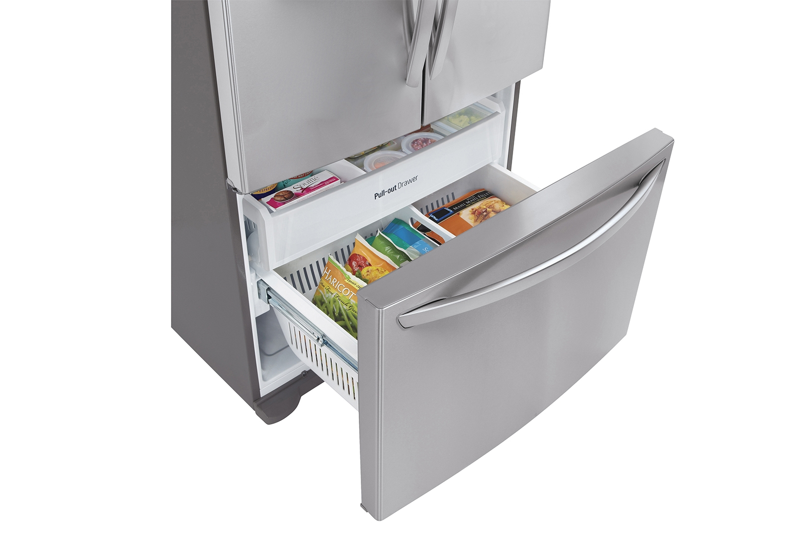 LG GC-M258USNV side-by-side refrigerator Freestanding – image 3