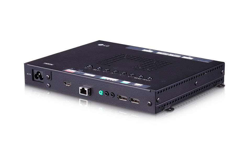LG WP320 Smart TV-box Svart 8 GB Nätverksansluten (Ethernet)