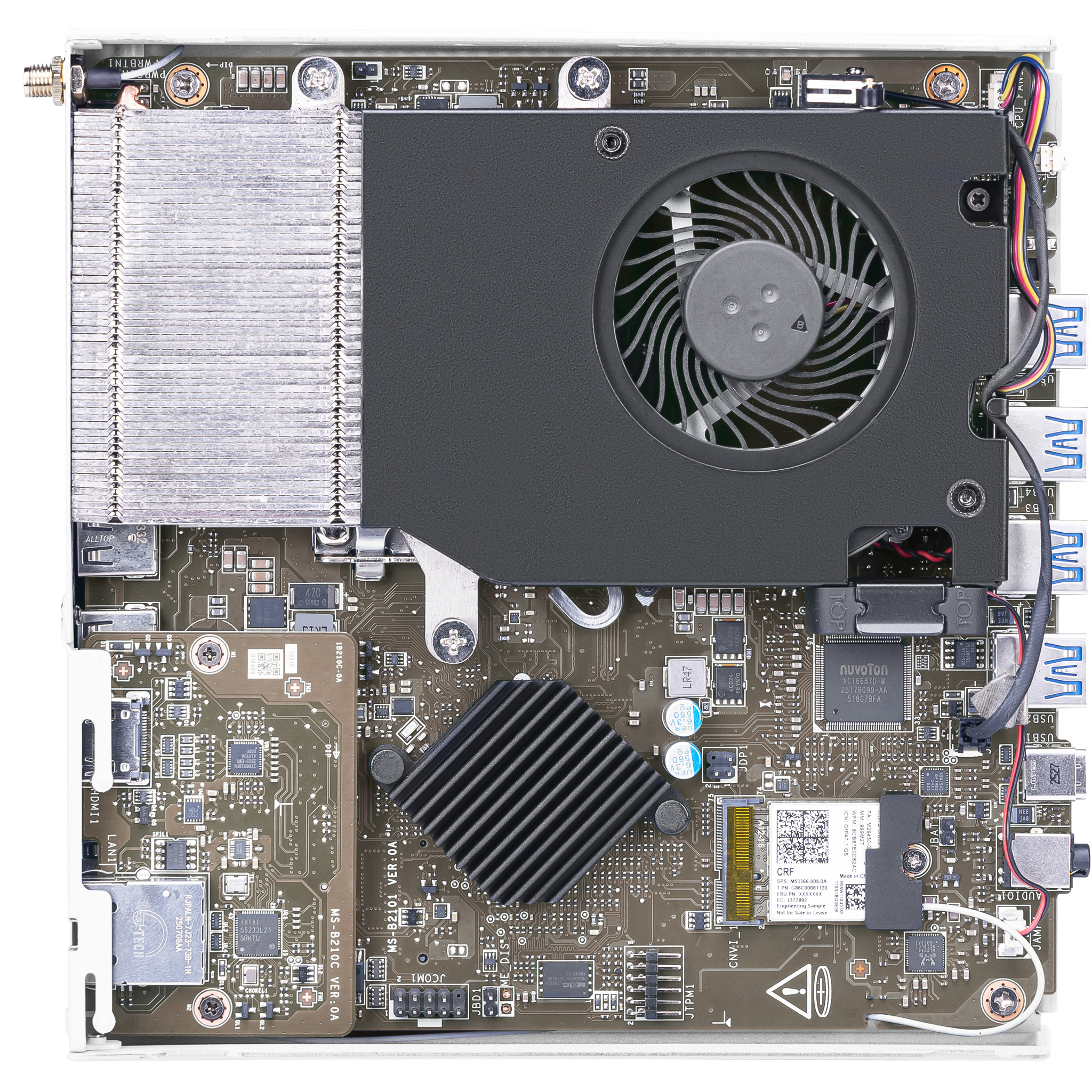 MSI PRO DP10 A14MG-005BEU PC/workstation Intel® Core™ i5 i5-14400 1.1L sized PC Mini PC barebone White image 15