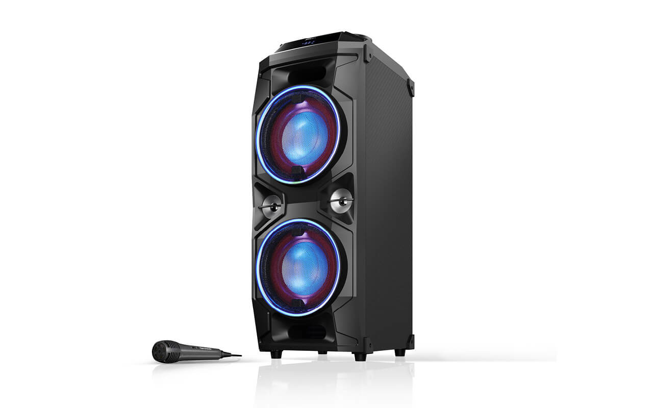 Sharp PS-940 portable/party speaker Black