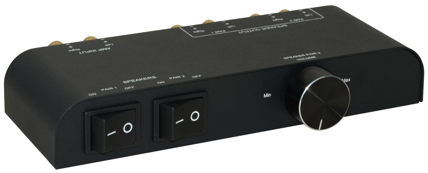 Microconnect MC-GEN-270 audio switch Black – image 1