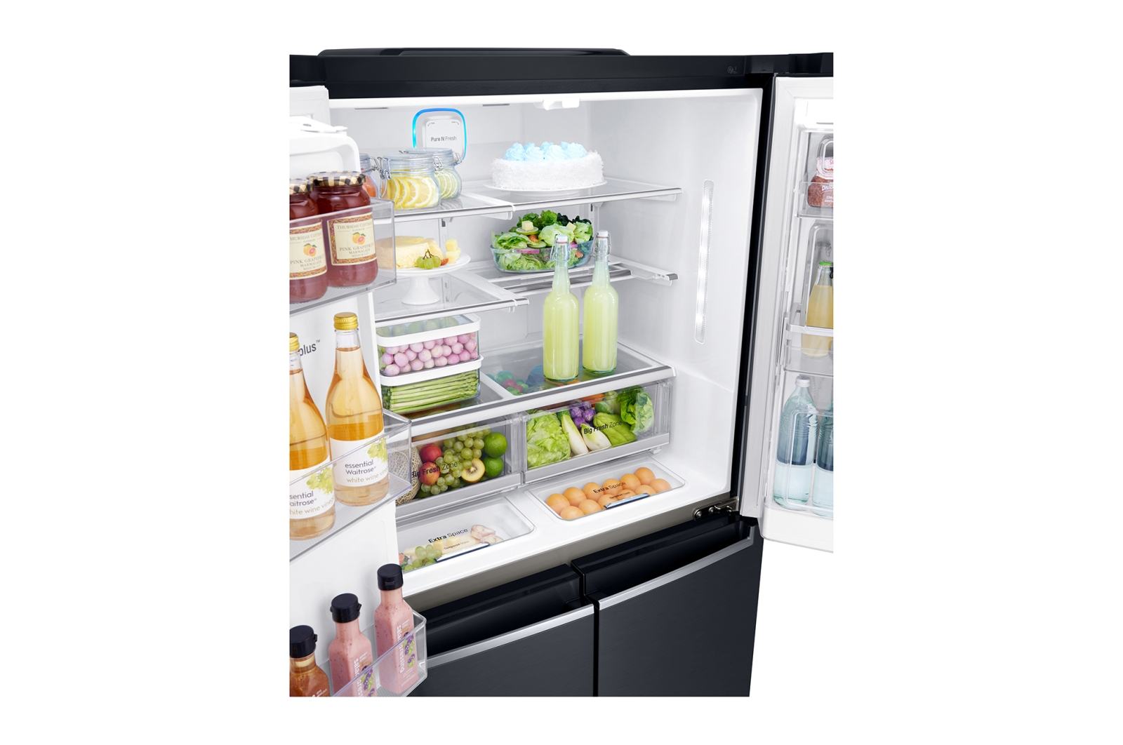 LG GMK9331MT side-by-side refrigerator Freestanding – image 7