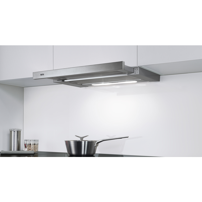 AEG DPB3632M Semi built-in (pull out) Grey 368 m³/h – image 2