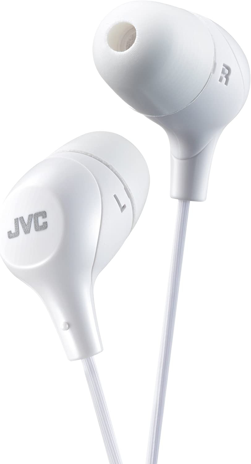 JVC HA-FX38-W headphones/headset Wired In-ear Music/Everyday White – image 1