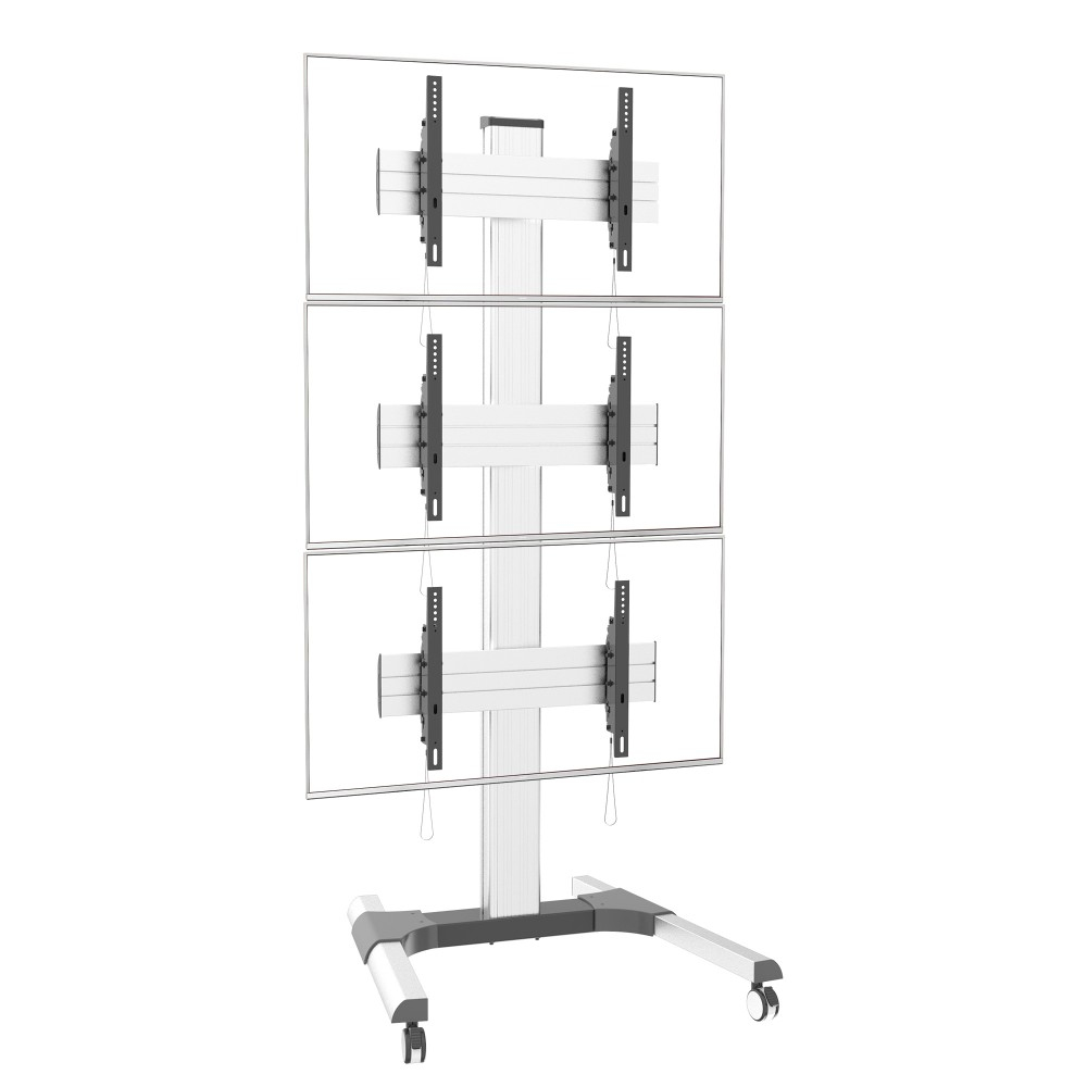 Techly Floor Stand for 3 LCD/LED TVs 32-55" for Video Wall – image 2