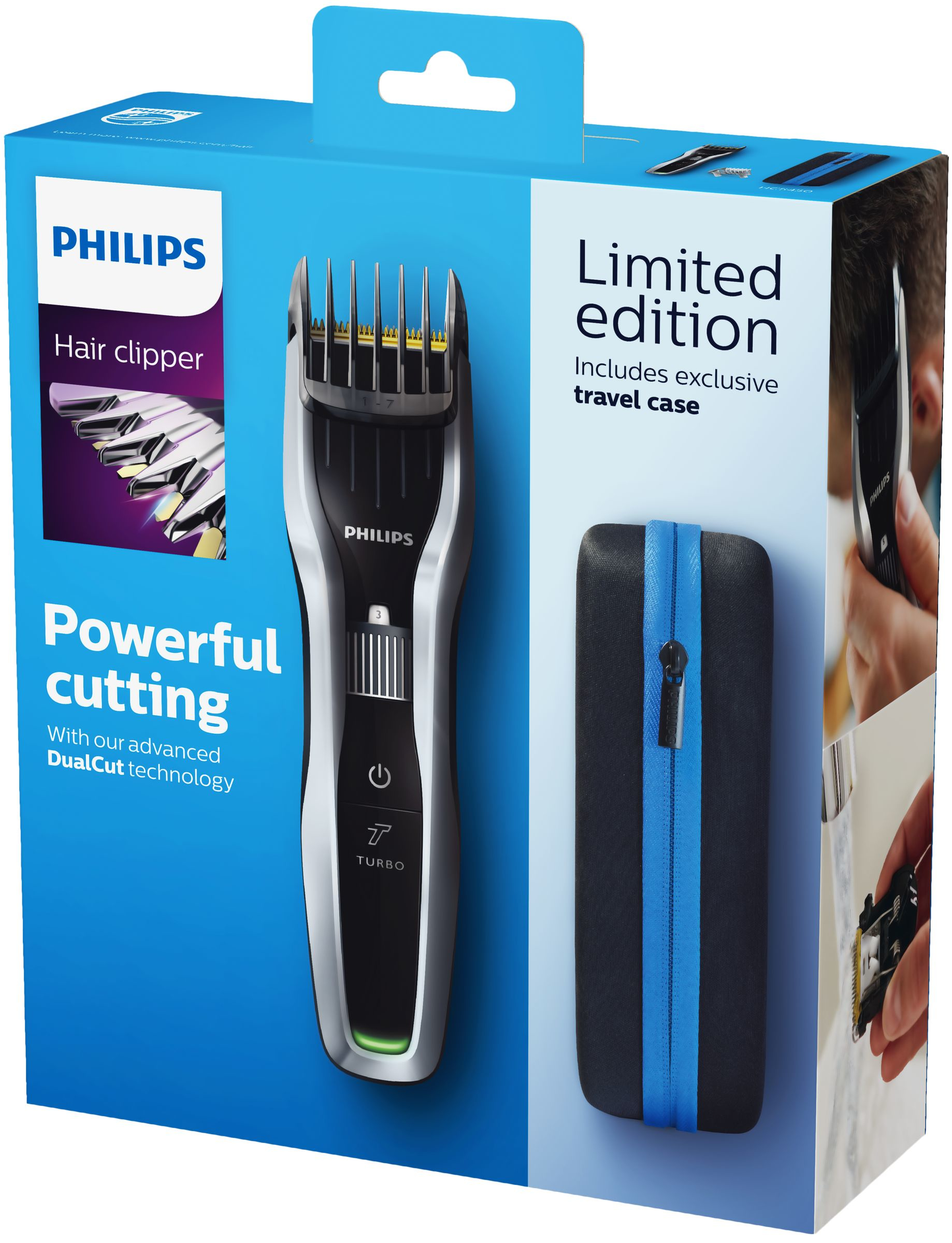 Philips HAIRCLIPPER Series 5000 HC5450/90 hair trimmers/clipper Black, Silver 24 Nickel-Metal Hydride (NiMH) – image 2