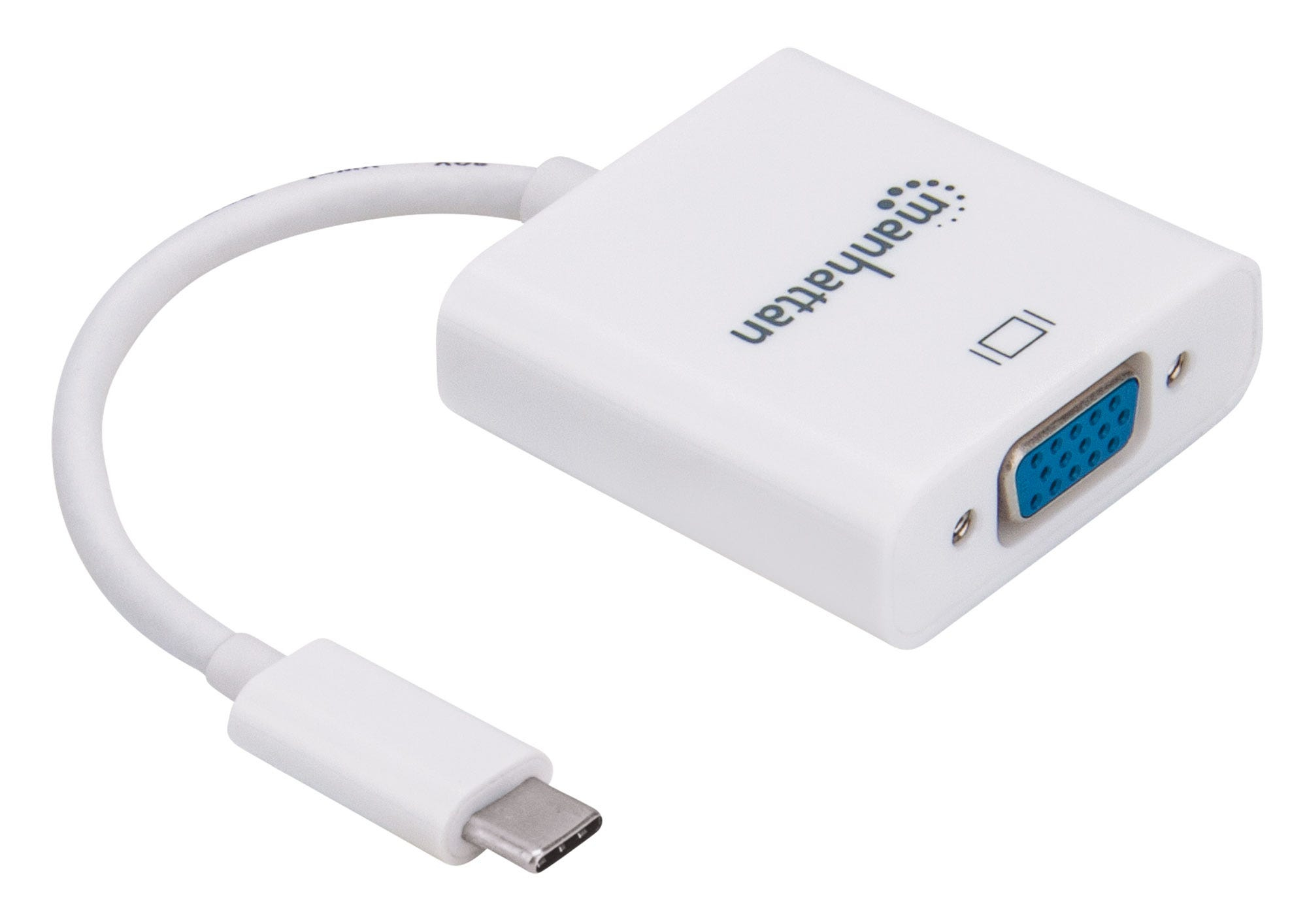 Manhattan USB-C to VGA Converter Cable, 1080p@60Hz – image 2