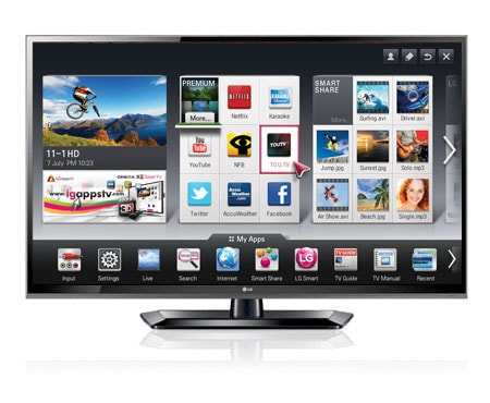 LG 47LS5700 TV 119.4 cm (47") Full HD Smart TV Wi-Fi Black