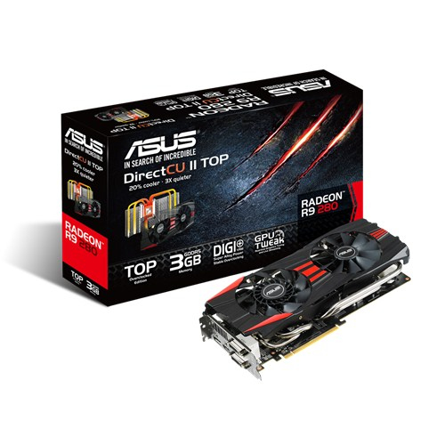 ASUS R9280-DC2T-3GD5 AMD Radeon R9 280 – image 2