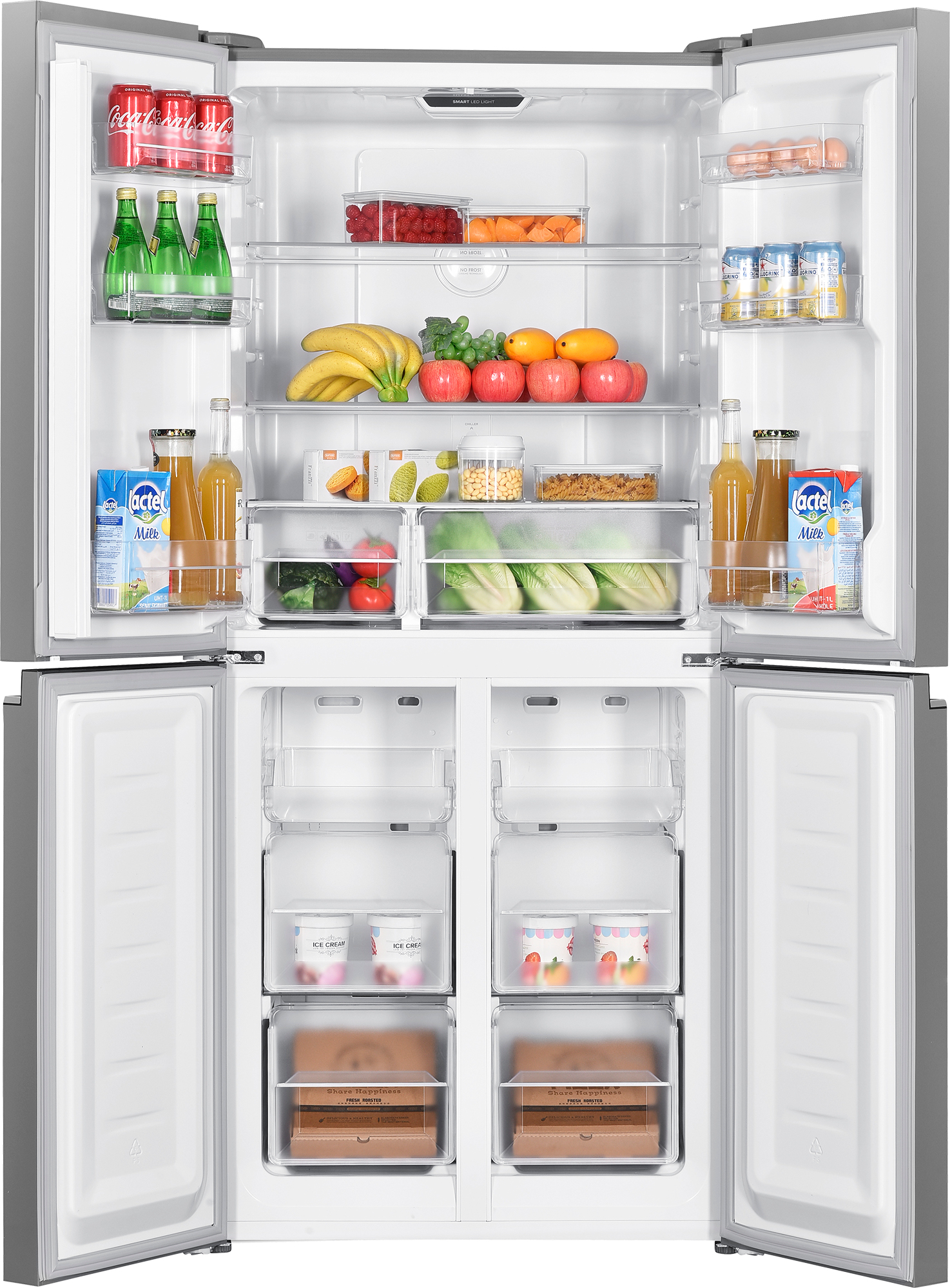 Beko GNO4031GS side-by-side refrigerator Freestanding – image 3