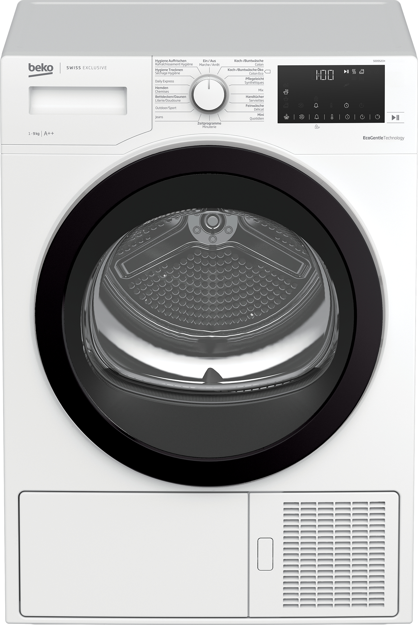Beko 500952CH washer dryer Freestanding Front-load White