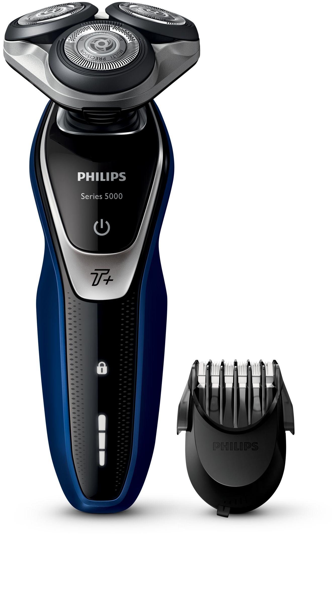 Philips SHAVER Series 5000 wet & dry electric shaver with beard trimmer S5572/40 – image 1