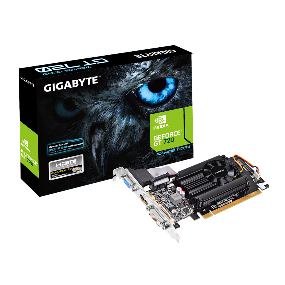 GIGABYTE GV-N720D3-1GL NVIDIA GeForce GT 720 – image 1