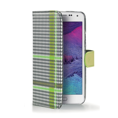Celly PDPAGEGS6GR mobile phone case Wallet case Green