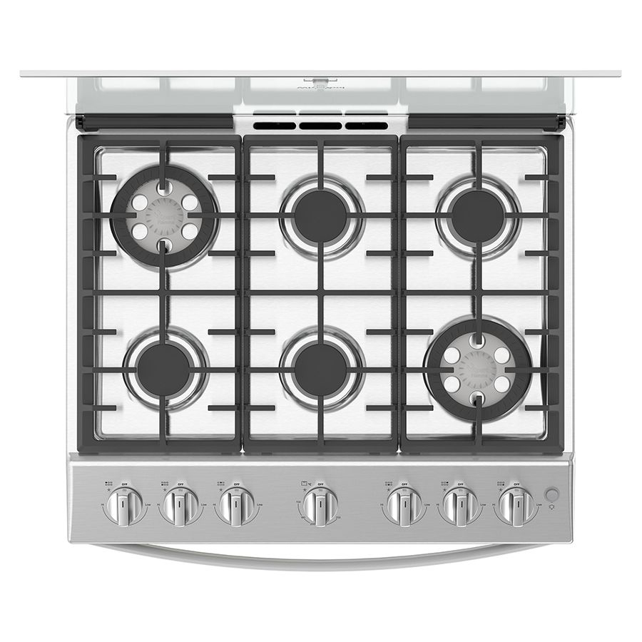 Whirlpool WFR7200S cooker Freestanding cooker Gas Grey – image 9