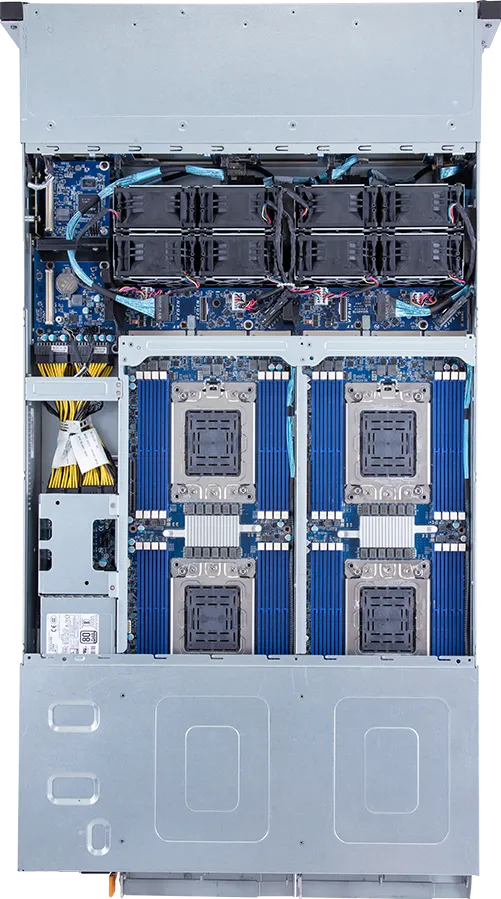 GIGABYTE H262-P61 LGA 4926 Rack (2U) Black, Steel – image 4
