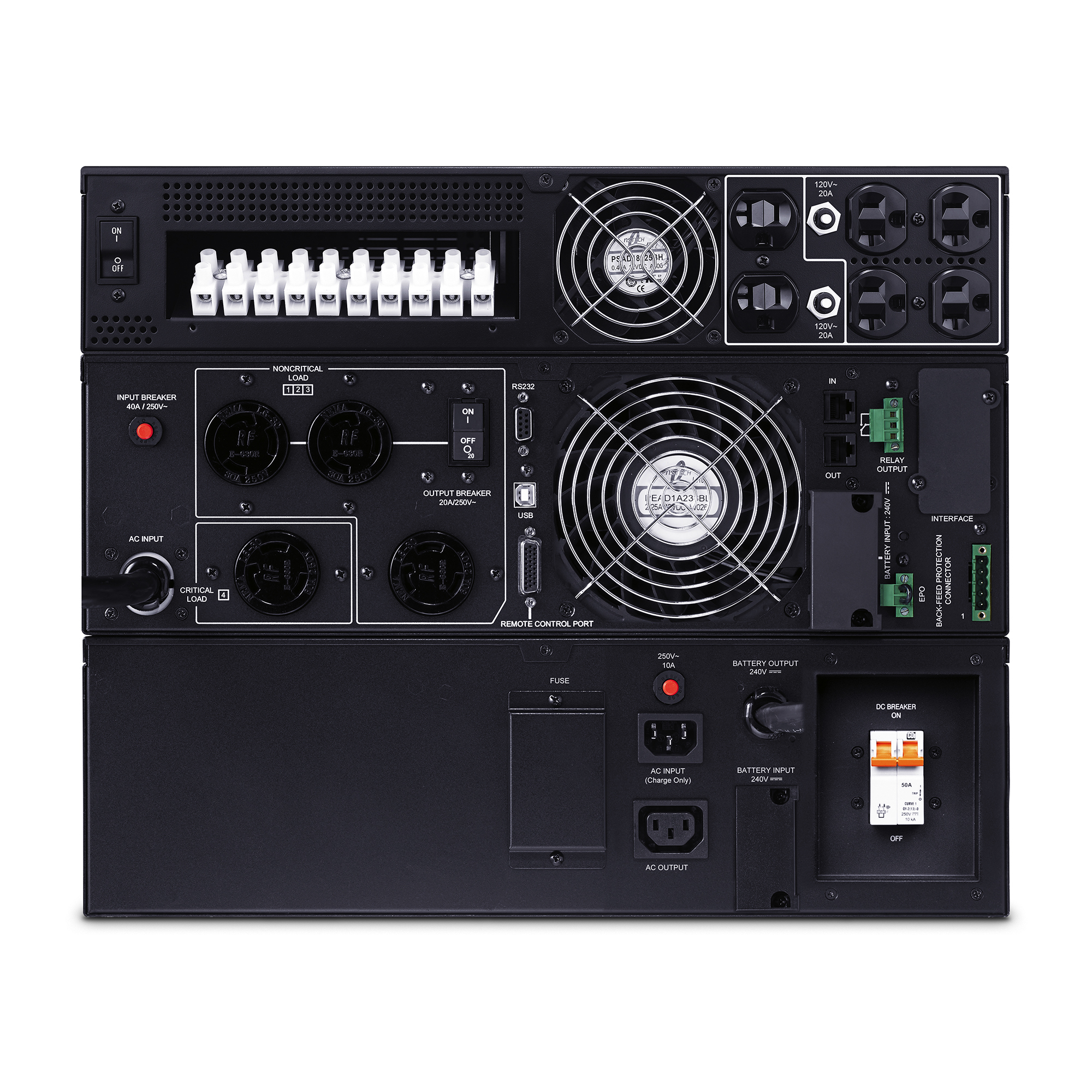 CyberPower OL6000RT3UTFTAA uninterruptible power supply (UPS) Double-conversion (Online) 6 kVA – image 2