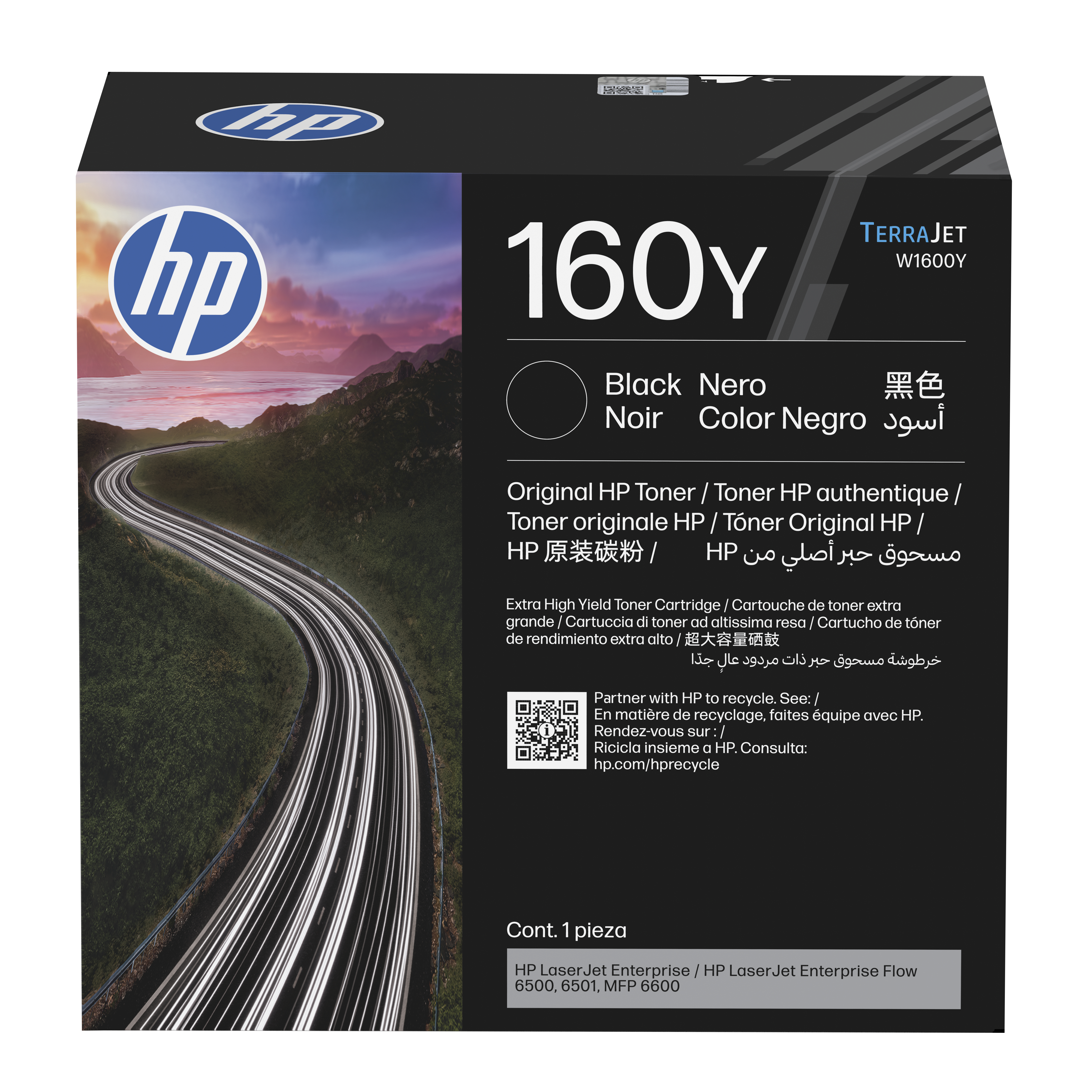 HP Cartuccia toner originale nero LaserJet 160Y, 38000 …