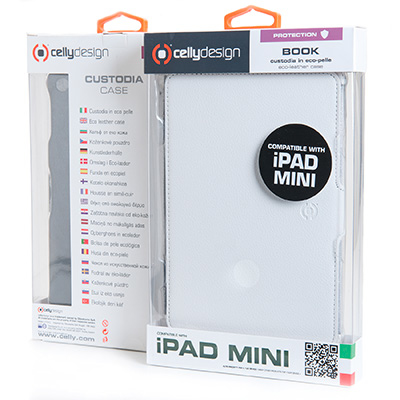 Celly BOOKTAB07W tablet case Folio White – image 2