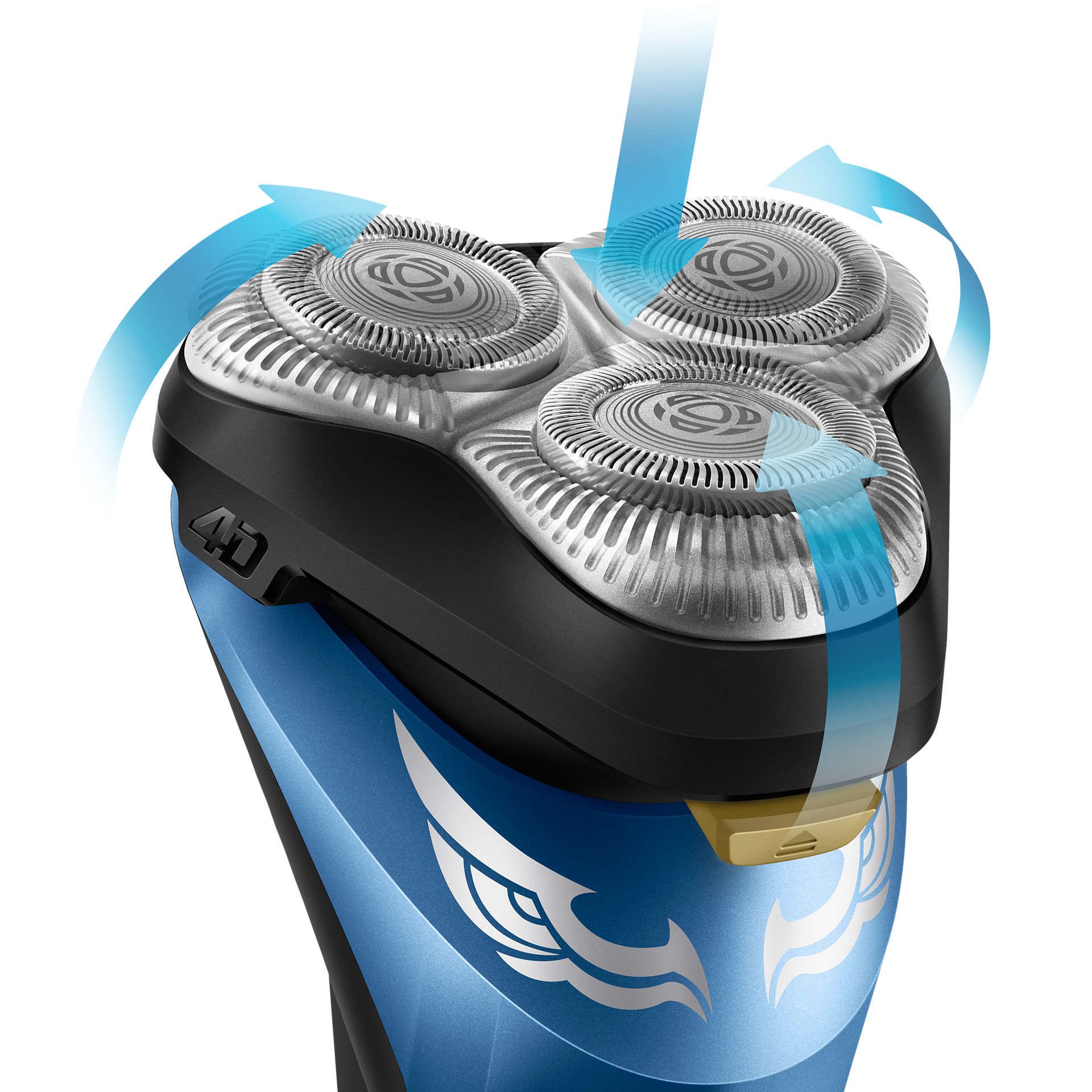 Philips S2318 Rotation shaver Black, Blue, Silver – image 4