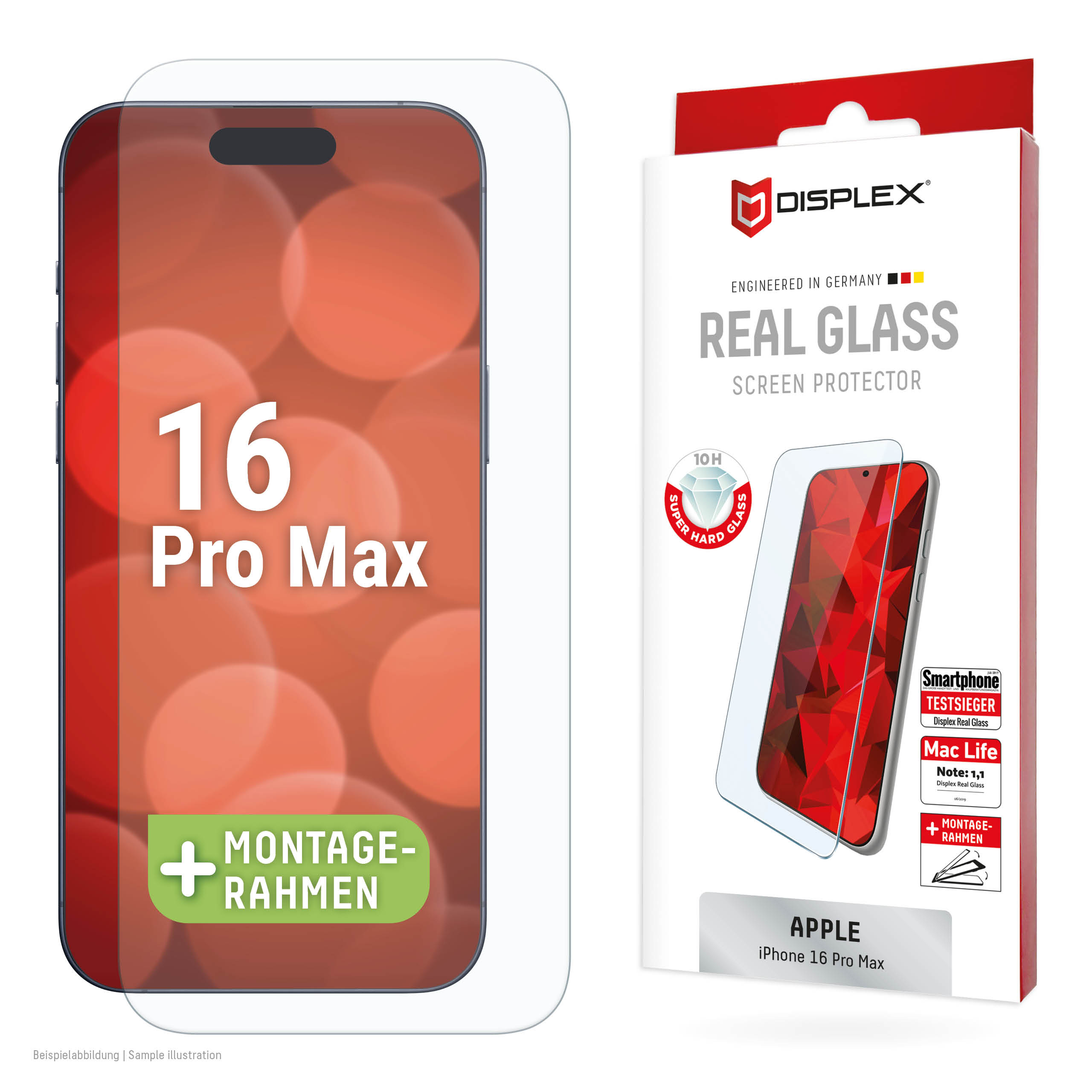 DISPLEX REAL GLASS IPHONE 16 PRO MAX