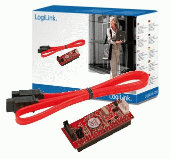 LogiLink 0.3m, SATA, IDE 40-pin – image 2