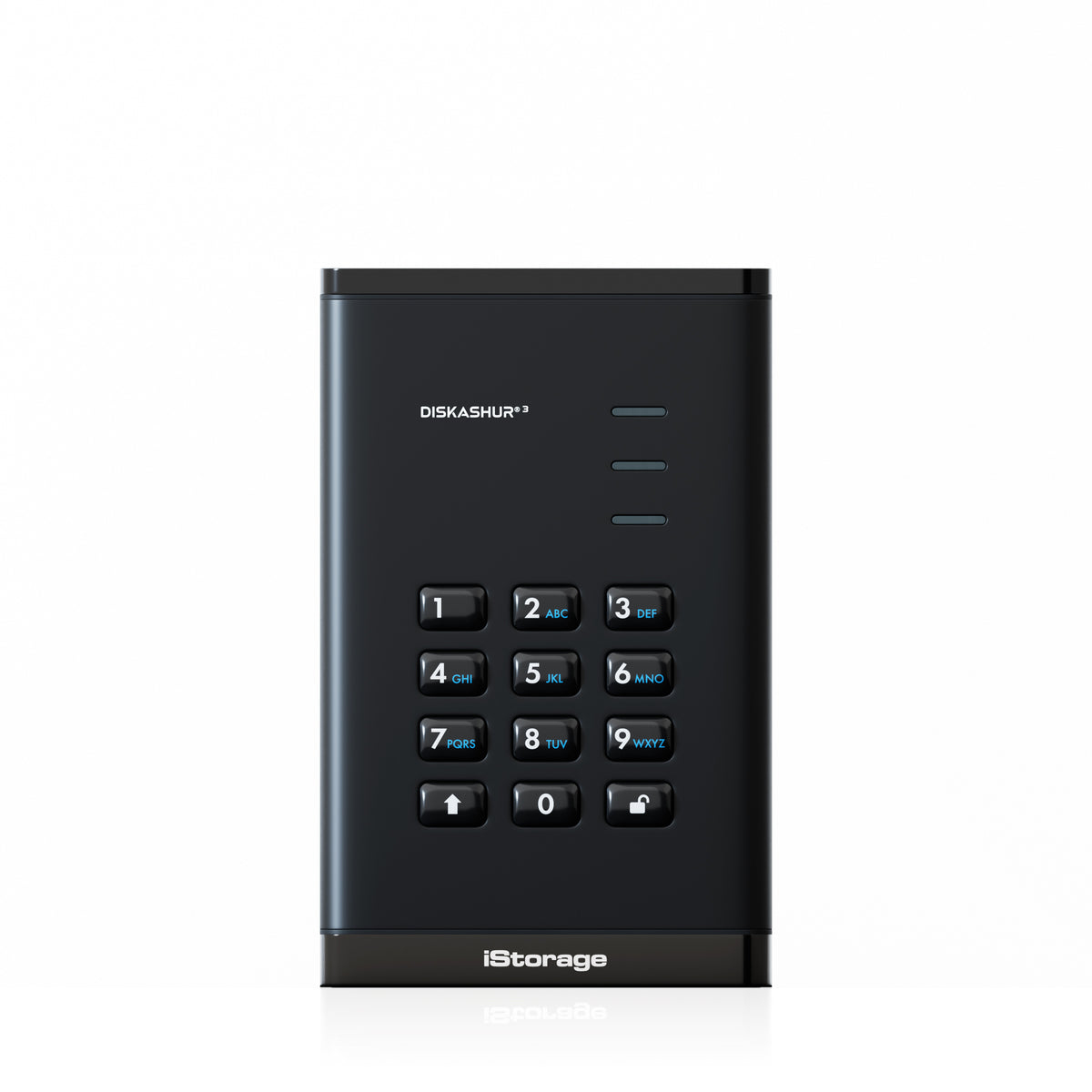 iStorage diskAshur3 Hardware Encrypted SSD by -Black image 3