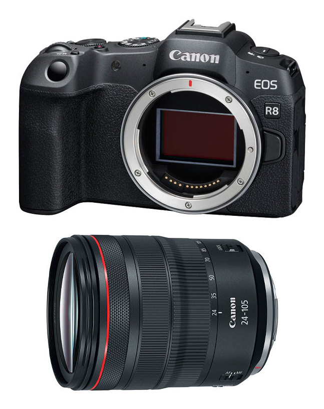R8 + RF 24-105mm f/4L IS USM