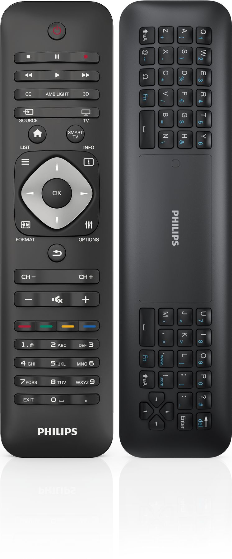 Philips PTA608/55 remote control TV Press buttons