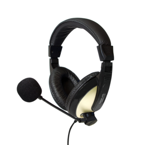 LogiLink HS0011A headphones/headset Wired Head-band Calls/Music Black – image 1