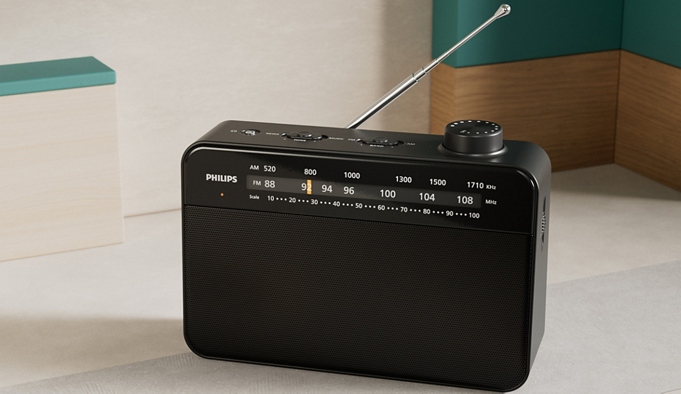 Philips TAR2509/10 radio Portable Analog Black – image 7