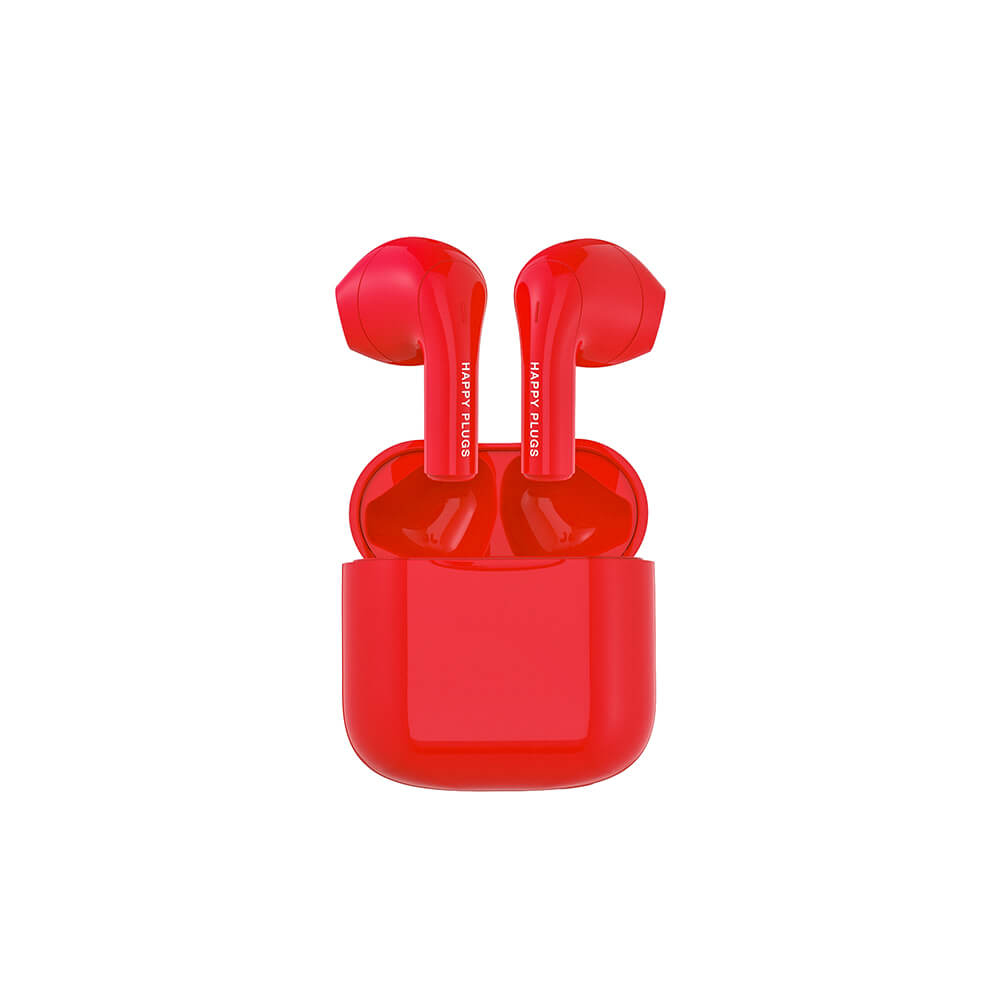 Happy Plugs JOY Headphones True Wireless Stereo (TWS) In-ear Calls/Music/Sport/Everyday Bluetooth Red image 4