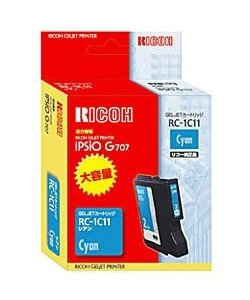 Ricoh RC-1C11 ink cartridge Original Cyan