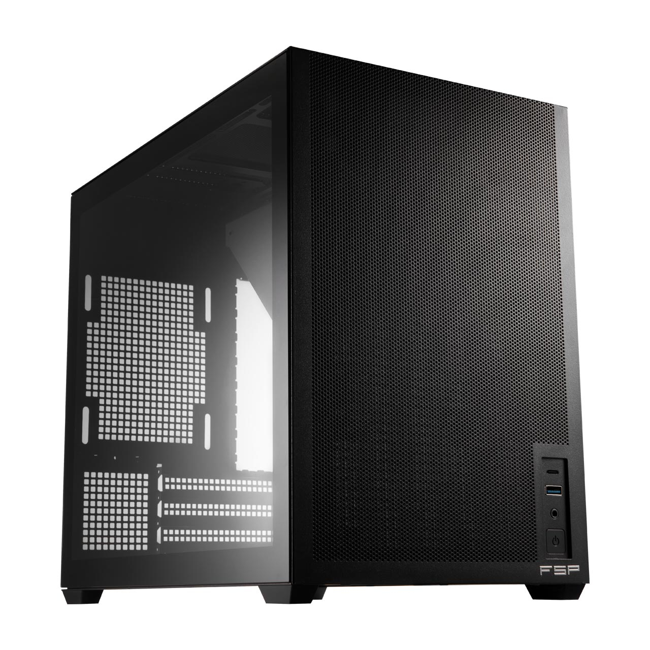 FSP S210-B Case Mini Tower mITX, mATX Black image 1