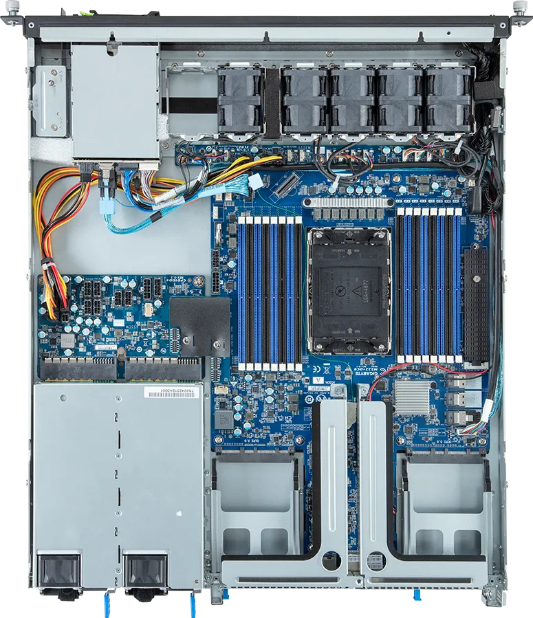 GIGABYTE E163-S30-AAG1 Intel C741 LGA 4677 (Socket E) Rack (1U) Black, Steel – image 4
