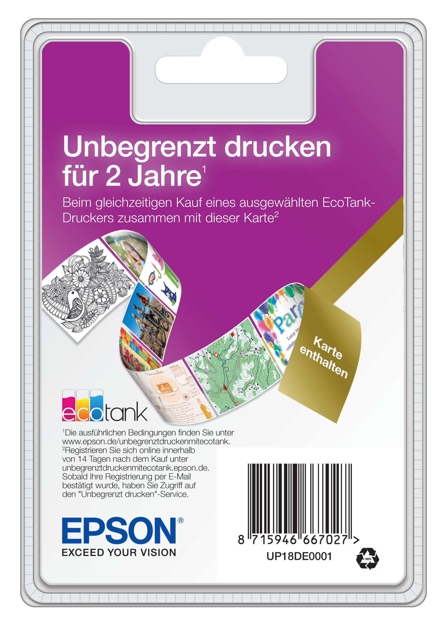 Epson UP18DE0001 ink cartridge 1 pc(s)