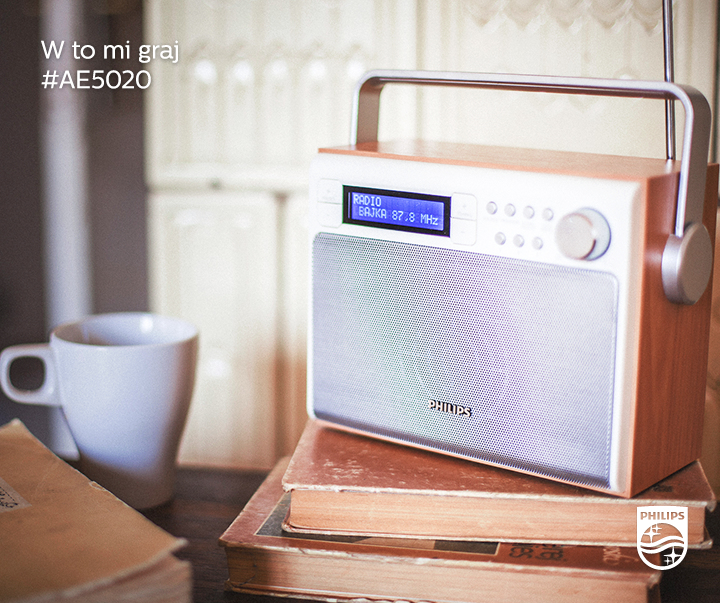 Philips AE5020/12 radio Portable Digital Grey